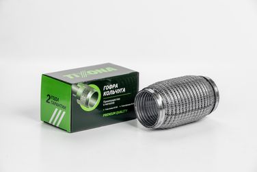 TIXONA P64150WM Гофра Кольчуга 64/150 (aisi 304 wire mesh, interlock) - 1