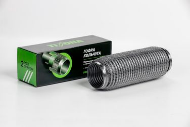 TIXONA P64250WM Гофра Кольчуга 64/250 (aisi 304 wire mesh, interlock) - 1