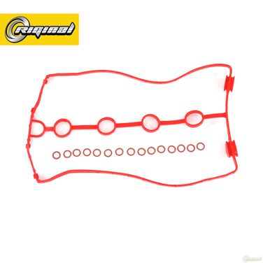 Riginal RG9635300296353007 Прокладка клапанной крышки с кольцами кл. крышки GM Opel/Daewoo Nexia/Chevrolet (силикон) - 1