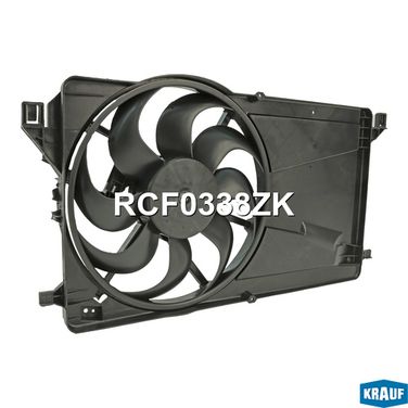Krauf RCF0338ZK Вентилятор охлаждения с кожухом и блоком управления - 1