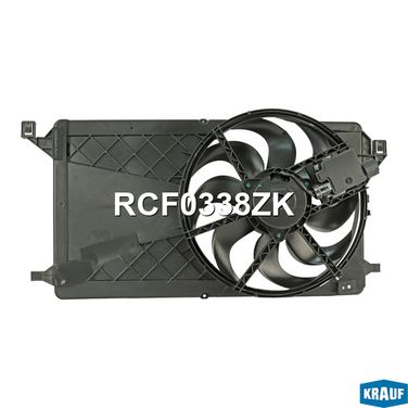 Krauf RCF0338ZK Вентилятор охлаждения с кожухом и блоком управления - 2