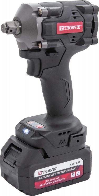 Thorvik BBIW12620 Гайковерт ударный аккумуляторный бесщёточный 1/2 DR, 21в, 620 Нм - 1