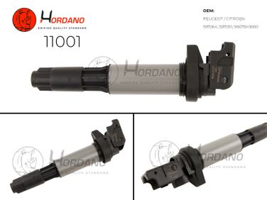 HORDANO 11001 Катушка зажигания citroen C4 (nc_) 11.09- 1.6 - 4