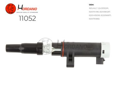 HORDANO 11052 Катушка зажигания renault megane III (bz0_) Хэтчбэк 11.08- 1,6 - 1