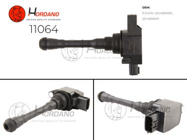 HORDANO 11064 Катушка зажигания nissan qashqai (j11) Вездеход закрытый 12.13- 2.0 - 4