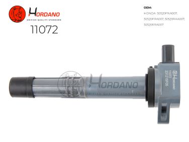 HORDANO 11072 Катушка зажигания honda accord IX Седан 07.08- 2.4 (cu2) - 1