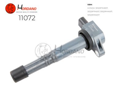 HORDANO 11072 Катушка зажигания honda accord IX Седан 07.08- 2.4 (cu2) - 2