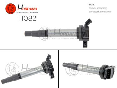 HORDANO 11082 Катушка зажигания toyota auris (_e15_h) Хэтчбэк 10.06- 1.6 - 4
