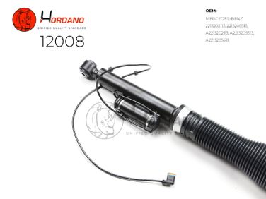 HORDANO 12008 Задний левый пневматический амортизатор Mercedes-Benz S-Class w221 (2005-2013) - 3
