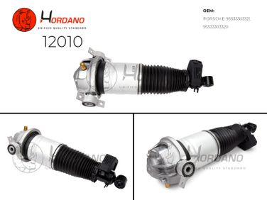 HORDANO 12010 Задний левый пневматический амортизатор porsche Cayenne 955/957 (2002-2010) - 4