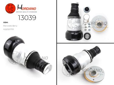 HORDANO 13039 Задний пневмобаллон Mercedes-Benz S-Class w222 (2013-2020) - 4