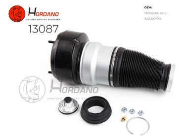 HORDANO 13087 Передний пневмобаллон Mercedes-Benz S-Class w221 (2005-2013) - 1
