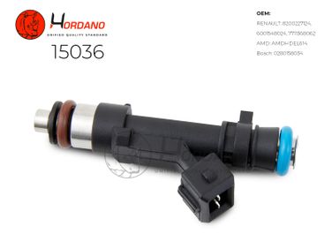 HORDANO 15036 Форсунка топливная renault logan II - 1