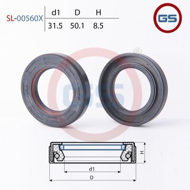 GS SL-00560X Сальник рулевой рейки 31.5*50.1*8.5(7v1) - 2