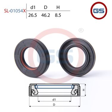 GS SL-01054X Сальник рулевой рейки 26.5*46.2*8.5 (7v1) - 2