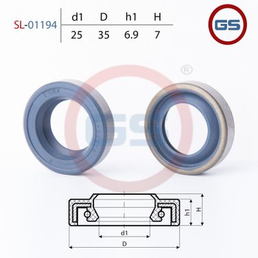 GS SL-01194 Сальник рулевой рейки 22*35.1*8 (1pa) - 2