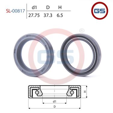 GS SL-00817 Сальник рулевой рейки 27.75*37.3*6.5 (0m) - 2
