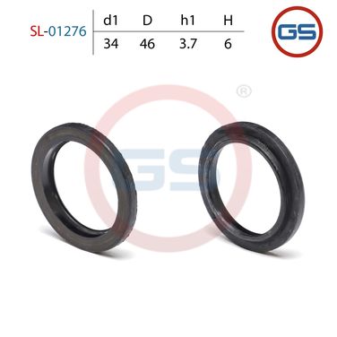 GS SL-01276 Сальник рулевой рейки 34*46*3.7/6 (8p) - 1