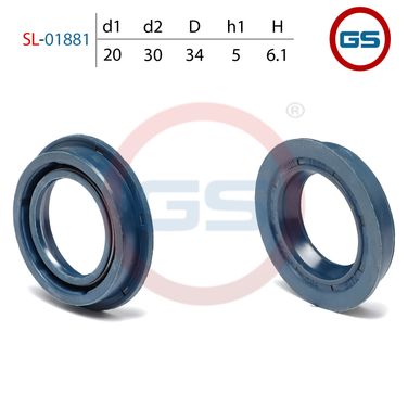 GS SL-01881 Сальник рулевой рейки 20*30/34*5/6.1 (9pm) - 1