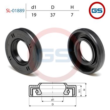 GS SL-01889 Сальник рулевой рейки 19*37*7 (1pm) - 2
