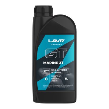 LAVR Ln7797 Моторное масло GT Marine 2Т FC, 1л - 1