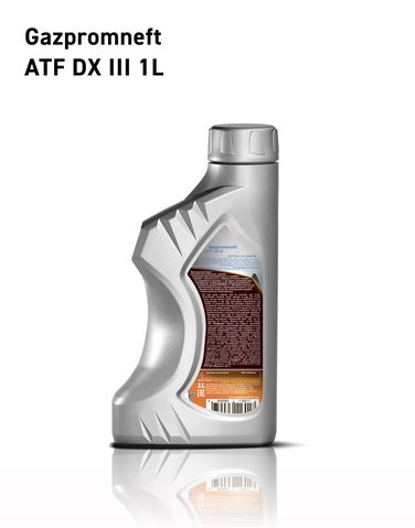 GAZPROMNEFT 253651854 Масло трансмиссионное ATF Dexron III п/синт. (1л) (Газпромнефть) - 2