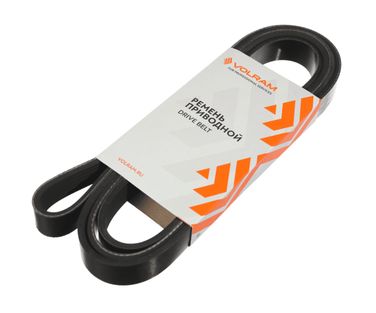 VOLRAM VR13431 Ремень генератора (6pk2120) для а/м УАЗ патриот дв. змз-409 с гур, с кондиционером, () - 1
