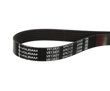 VOLRAM VR13431 Ремень генератора (6pk2120) для а/м УАЗ патриот дв. змз-409 с гур, с кондиционером, () - 2