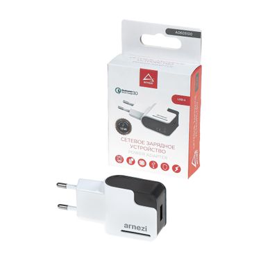 ARNEZI A0605100 Сетевое зарядное устройство 18W usb-a (qc3.0) - 1