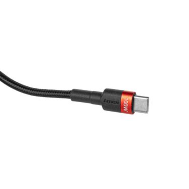 ARNEZI A0605041 Дата-кабель Type c - Type c (1.2м, 5A, 100w) быстрая зарядка, в оплетке - 3