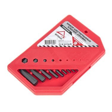 ARNEZI R1060042 Набор имбусовых ключей HEX (шестигранников) с шаром 9пр короткие металл S2 - 2