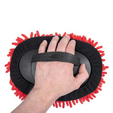 ARNEZI A0403030 Щетка для мытья из микрофибры, телескопическая 96-165см с подачей воды - 4