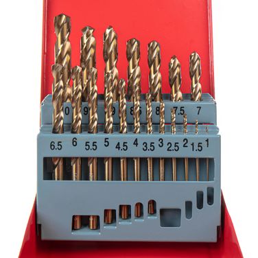 ARNEZI R5203119 Набор сверл по металлу 19 шт. Cobalt 5% (d 1-10 мм ) - 3