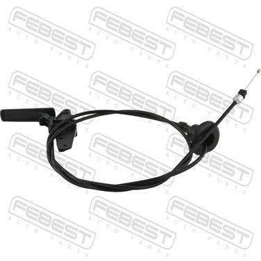 Febest 25101-B9 Трос привода открывания замка капота - 1