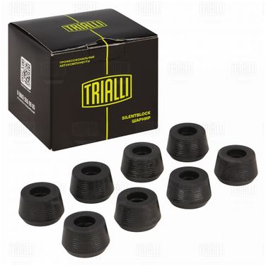 Trialli RB 0380 Втулка амортизатора (8 шт.) для а/м ГАЗ 3110/2217/3302 (RB 0380) - 2