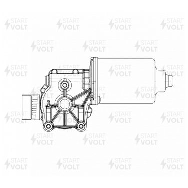 STARTVOLT VWF 0568 Моторедуктор стеклооч - 3