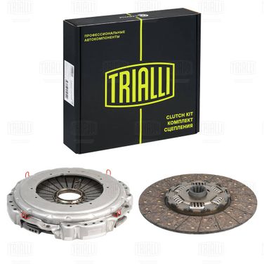 Trialli FR0713 Сцепление в сборе для а/м JAC n350 с двиг. wp10 (без муфты) (FR 0713) - 1