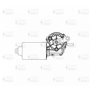STARTVOLT VWF1819 Моторедуктор стеклооч. для а/м VAG Passat B5 (96-)/Superb i (01-) (перед.) startvolt VWF 1819 - 3