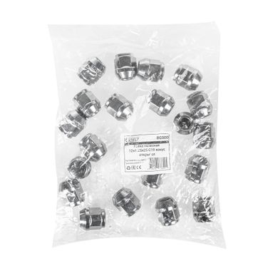 GANZ BG500 Гайка колесная 12x1 25x25 С19 конус открытая - 4