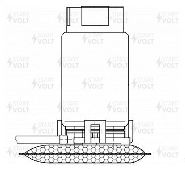STARTVOLT SFP 1921 Мотор бензонасоса для а/м Lexus RX (03-) 3.5i - 4