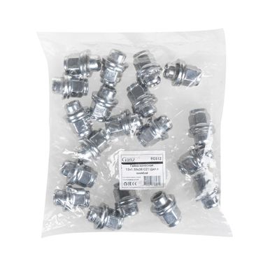 GANZ BG512 Гайка колесная 12x1.50x38 С21 Цил.с шайбой - 4