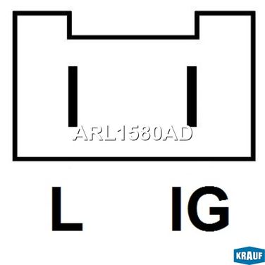 Krauf ARL1580AD Регулятор генератора - 3