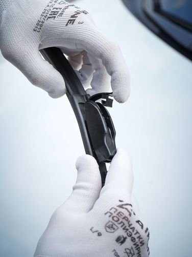 AIRLINE AWBBS007 Щетка стеклоочистителя бескаркасная silicone 480мм (19 ) 5 адаптеров - 4