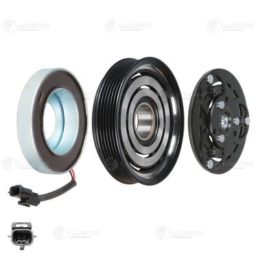 Luzar LMAC 0904 Муфта эл/магн. компрессора кондиц. для а/м Renault Fluence (10-)/Duster (12-) 1.6i - 2