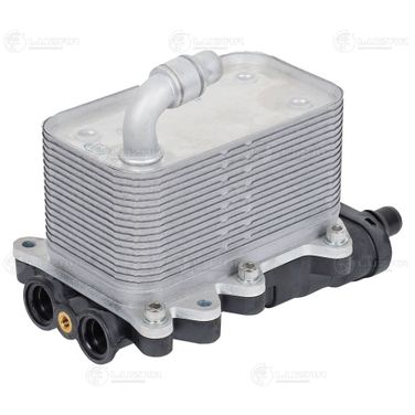 Luzar LOc 2610 Радиатор масл. для а/м BMW 5 (03-)/x3 (04-)/Range Rover IV (12-) 2.0d/2.5d/3.0d (в сборе с термостатом) - 2