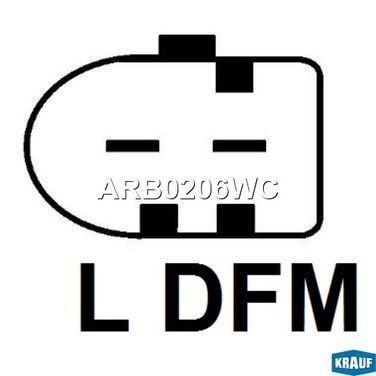 Krauf ARB0206WC Регулятор генератора - 3