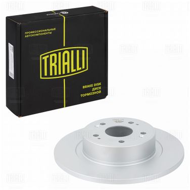 Trialli DF 062110 Диск тормозной (окраш.) | зад | - 1