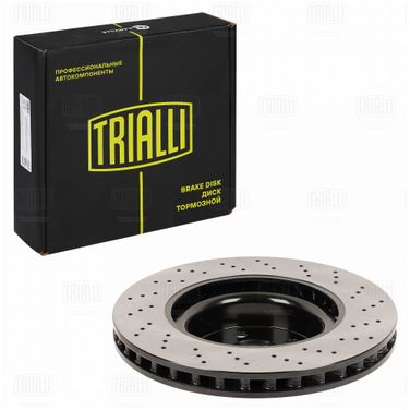 Trialli DF 150118 Диск тормозной | перед | - 2