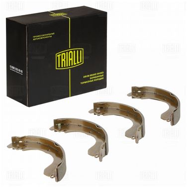 Trialli GF 4511 Колодки тормозные барабанные | зад | - 1