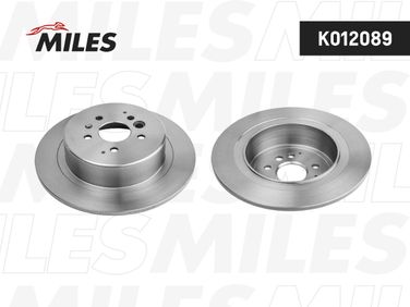 Miles K012089 Диск тормозной chery tiggo 4/4fl/5 14- задний d 322мм. - 1